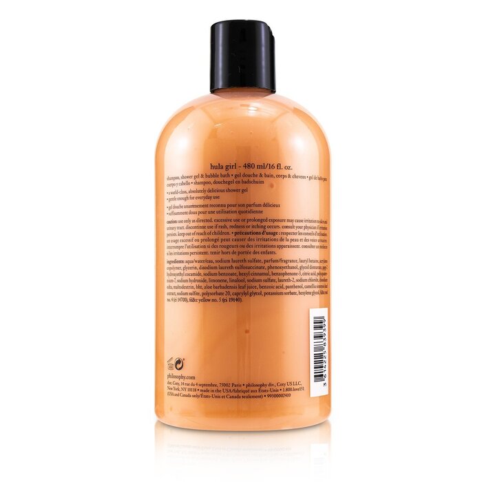 Sữa tắm gội Philosophy Hula Girl 480ml giá rẻ