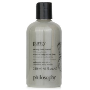 Sữa rửa mặt một bước Philosophy Purity Made Simple có than hoạt tính cho da thường đến da khô 240ml chính hãng