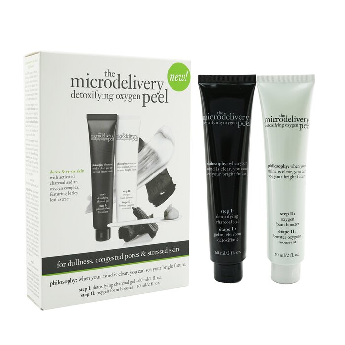 Philosophy The Microdelivery Detoxifying Oxygen Peel Detoxifying Charcoal Gel 60ml