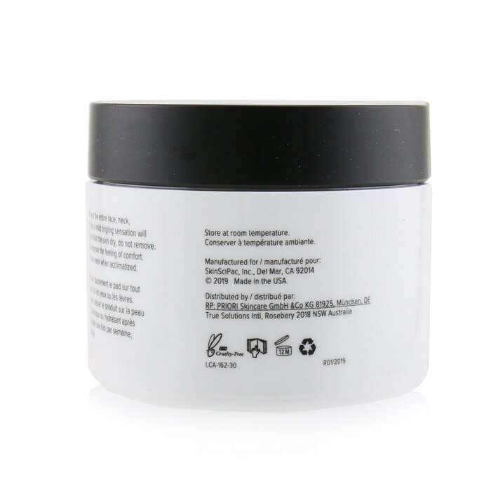 Bảng tẩy da chết Priori Lca Smart Peel 30 miếng giá rẻ