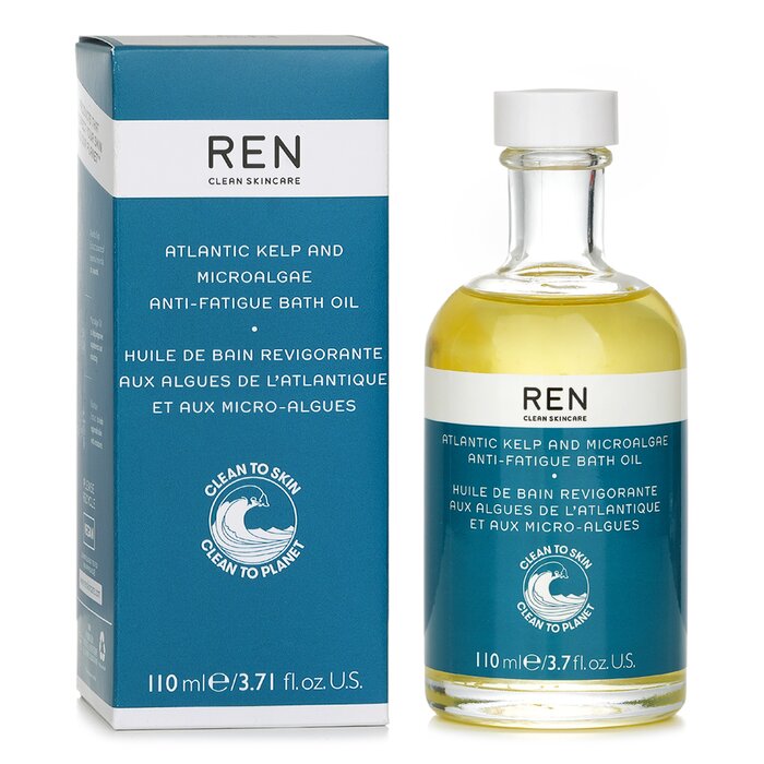 Ren Atlantic Kelp And Microalgae Anti Fatigue Bath Oil 110ml