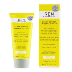 Kem Chống Nắng Khoáng Ren Clean Essentials SPF 30 cho Mặt 50ml chính hãng