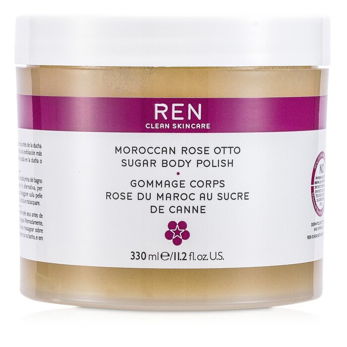 Ren Moroccan Rose Otto Sugar Body Polish 330ml