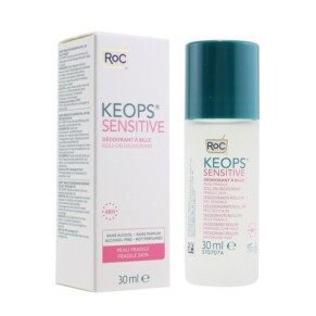 Roc Keops Sensitive Roll On Deodorant 48H Alcohol Free Not Perfumed Fragile Skin 30ml