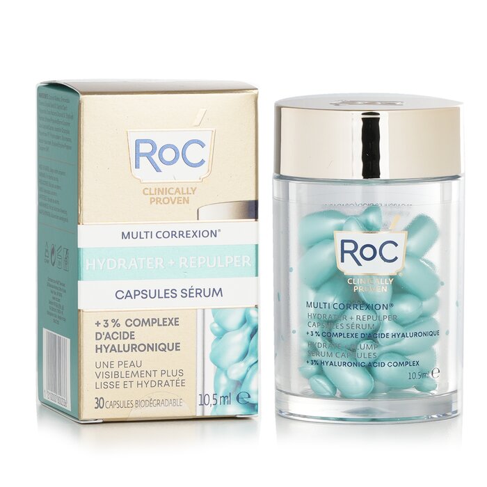 Roc Multi Correxion Hydrate Plump Serum Capsules 30Caps