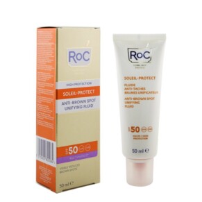 Roc Soleil Protect Anti Brown Spot Unifying Fluid SPF 50 Uva Uvb Visibly Reduces Brown Spots 50ml