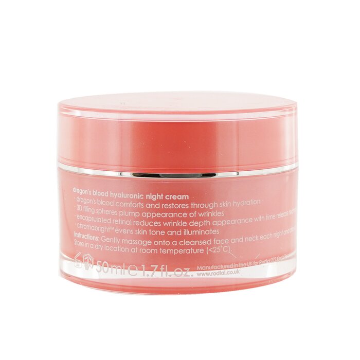 Kem dưỡng đêm hyaluronic Dragon's Blood Rodial 50ml giá rẻ