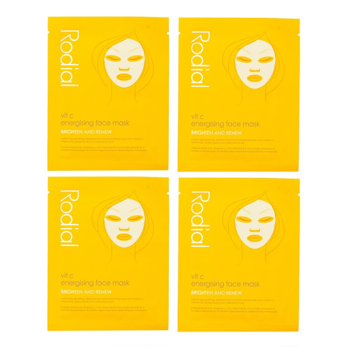 Rodial Vit C Energising Face Mask 4x20ml