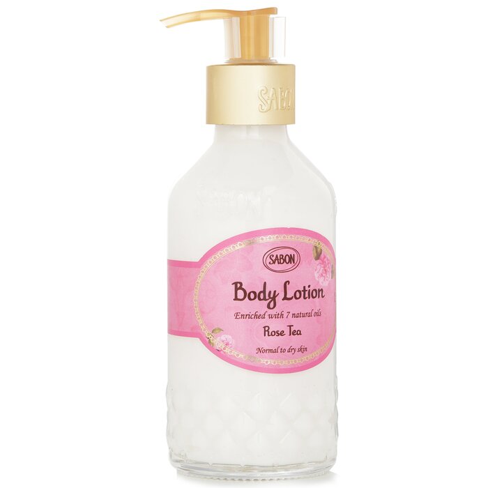 Sabon Body Lotion Rose Tea With Pump 200ml