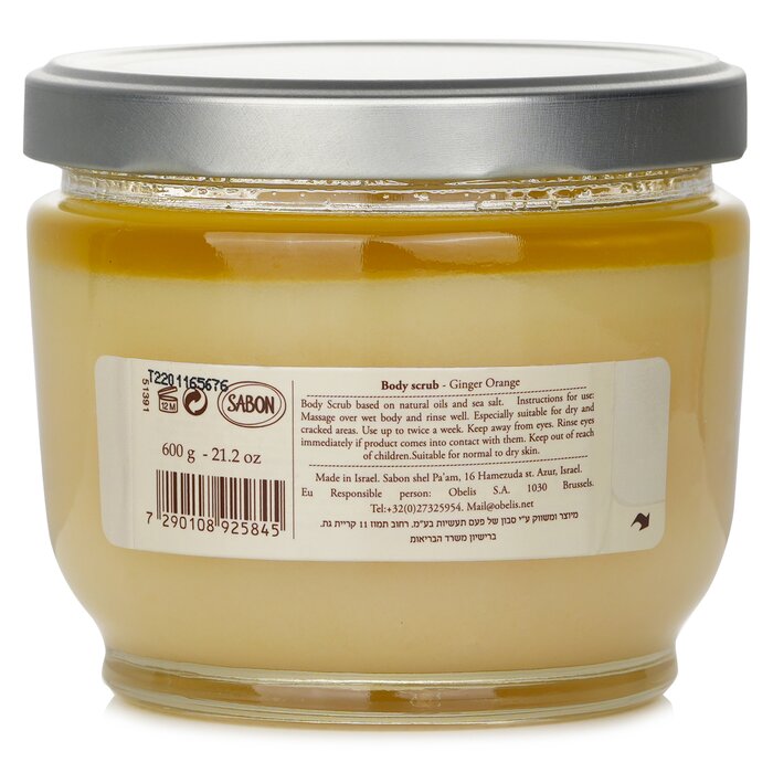 Tẩy tế bào chết cơ thể Sabon Gừng Cam 600g giá rẻ