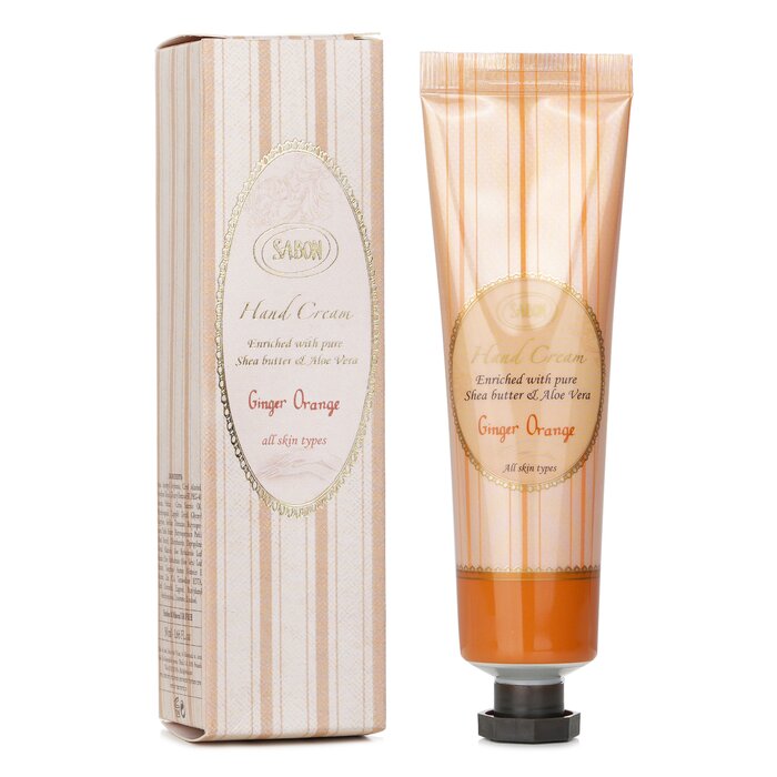 Sabon Hand Cream Ginger Orange Tube 50ml