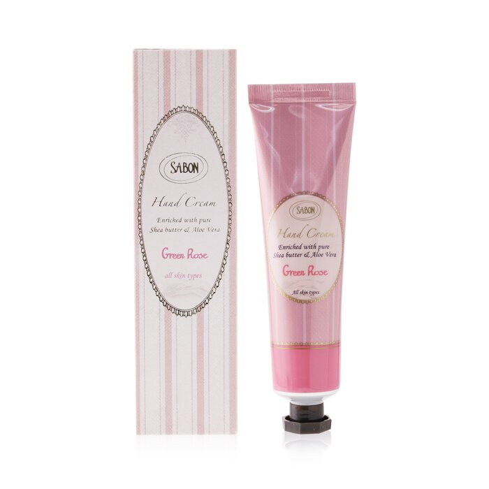 Sabon Hand Cream Green Rose Tube 50ml