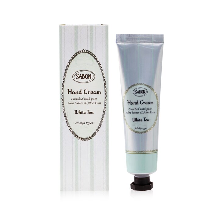 Sabon Hand Cream White Tea Tube 50ml