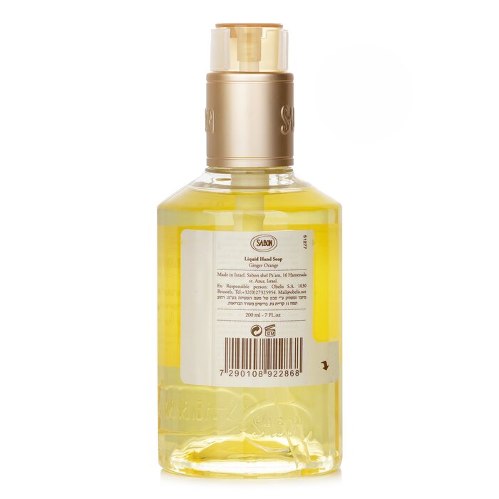 Xà Phòng Rửa Tay Lỏng Gừng Cam Sabon 200ml giá rẻ