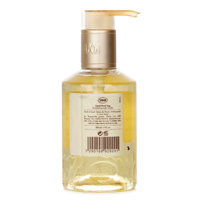 Xà phòng rửa tay lỏng Sabon hương Patchouli Lavender Vanilla 200ml giá rẻ