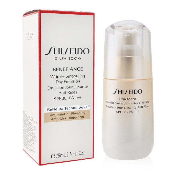 Shiseido Benefiance Wrinkle Smoothing Day Emulsion SPF 30 Pa 75ml