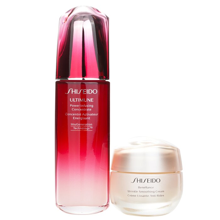 Shiseido Defend Regenerate Power Wrinkle Smoothing Set Ultimune Power Infusing Concentrate N 100ml