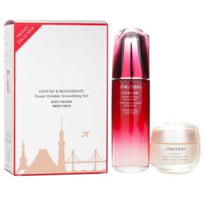 Bộ sản phẩm chống nhăn Shiseido Defend Regenerate Power Wrinkle Smoothing Ultimune Power Infusing Concentrate 100ml chính hãng