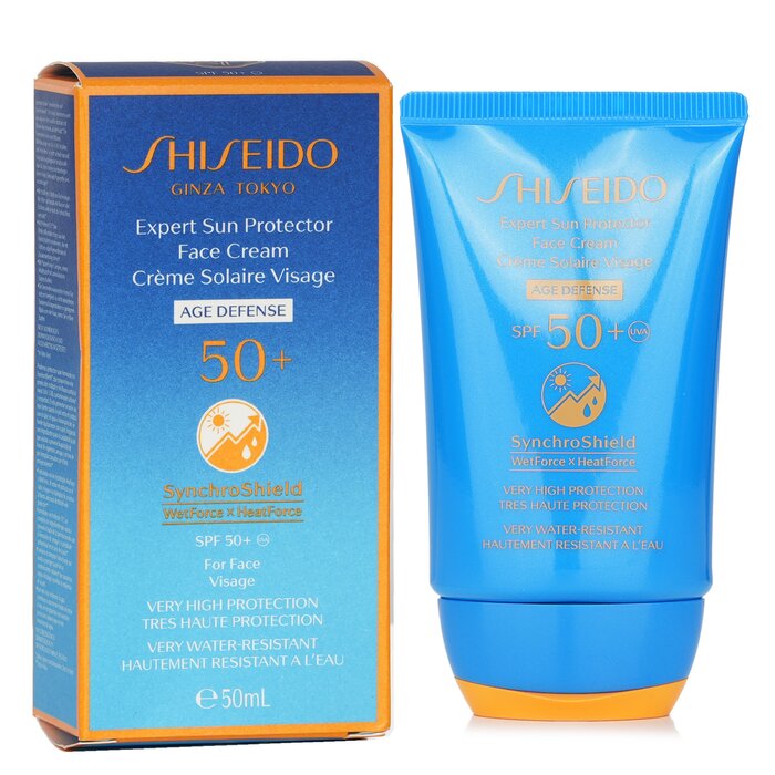 Shiseido Expert Sun Protector Face Cream SPF 50 Uva Very High Protection Very Water Resistant 50ml