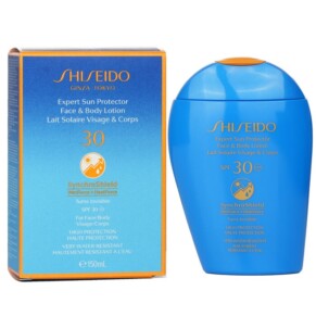 Shiseido Expert Sun Protector SPF 30 Uva Face Body Lotion Turns Invisible High Protection Very Water Resistant 150ml