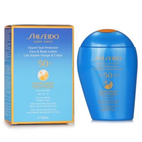 Shiseido Expert Sun Protector SPF 50 Uva Face Body Lotion Turns Invisible Very High Protection Very Water Resistant 150ml