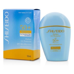 Kem Chống Nắng Shiseido Perfect UV Protector SPF 50 PA cho Da Nhạy Cảm Trẻ Em 50ml chính hãng