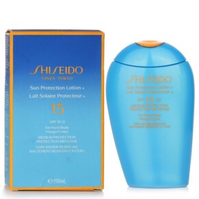 Shiseido Sun Protection Lotion N SPF 15 For Face Body 150ml