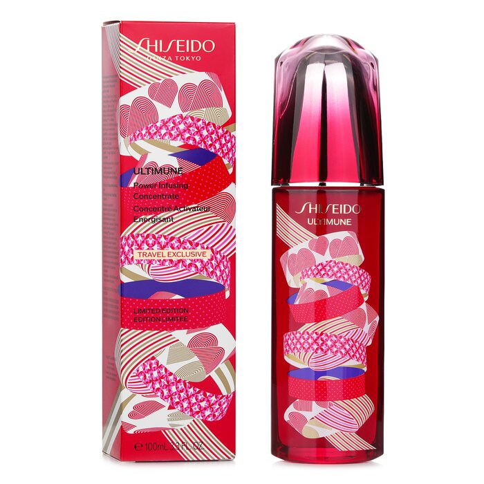Shiseido Ultimune Power Infusing Concentrate Imugenerationred Technology Holiday Limited Edition 100ml