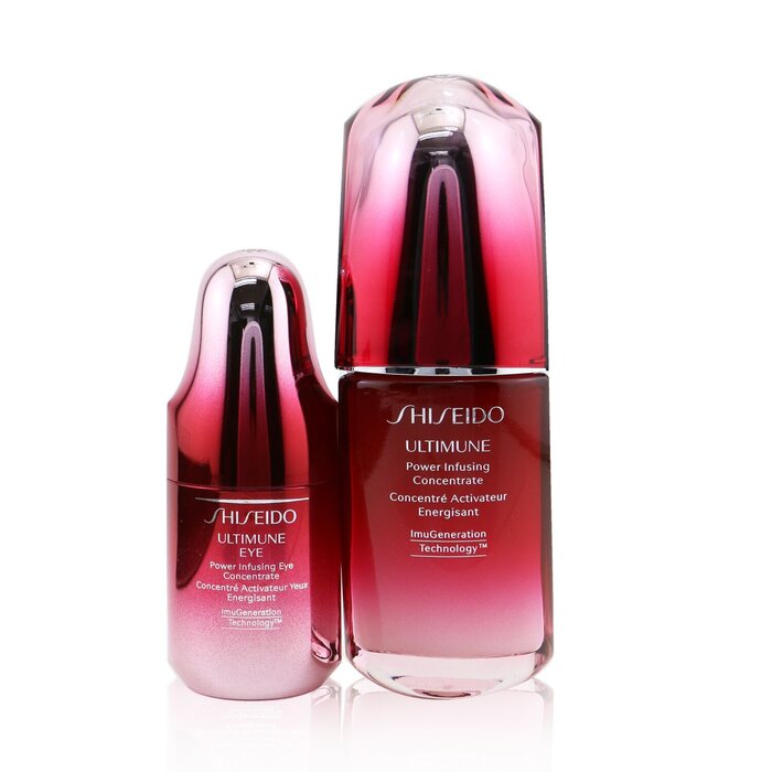 Shiseido Ultimune Power Infusing Set For Face Eyes Set Face Concentrate 50ml