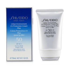 Shiseido Urban Environment Uv Protection Cream Plus SPF 50 For Face Body 50ml