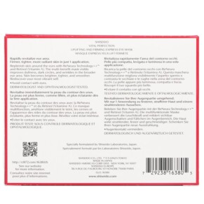 Mặt nạ mắt nâng cơ Shiseido Vital Perfection có retinol 12 cặp giá rẻ