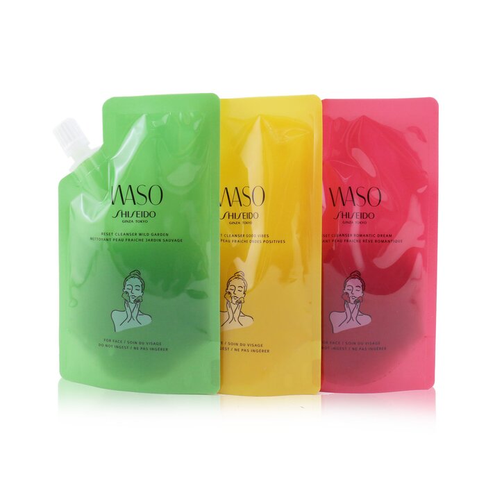 Bộ Sản Phẩm Sữa Rửa Mặt Shiseido Waso Reset 70ml Wild Garden giá rẻ