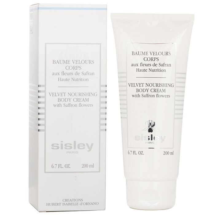 Sisley Velvet Nourishing Body Cream With Saffron Flowers 200ml