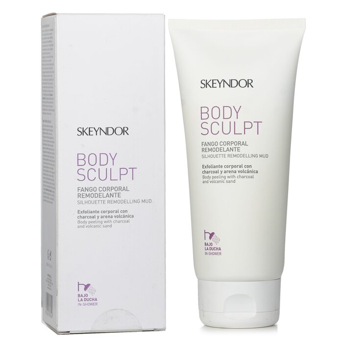 Skeyndor Body Sculpt Body Peeling With Charcoal Volcanic Sand 200ml