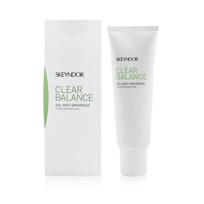 Skeyndor Clear Balance SPF 15 Pure Defence Gel For Oily Acne Prone Skin 50ml