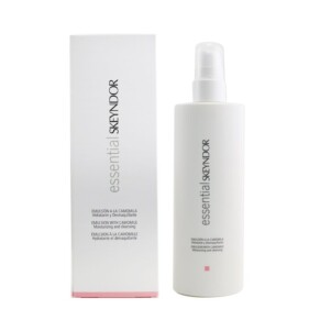 Skeyndor Essential Moisturizing Cleansing Emulsion With Camomile Make Up Removing Milk 250ml