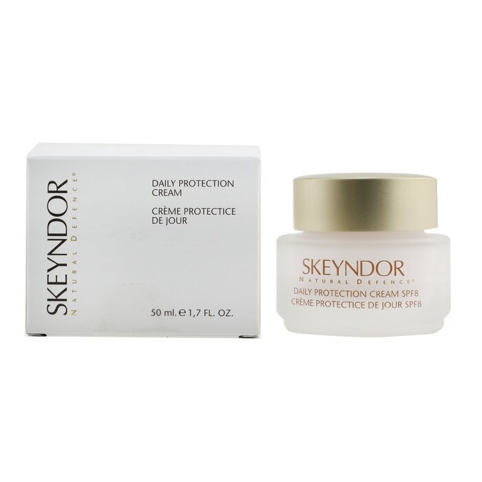 Skeyndor Natural Defence Daily Protection Cream SPF 8 For All Skin Types 50ml