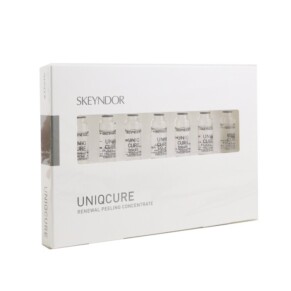 Skeyndor Uniqcure Renewal Peeling Concentrate For Dull Thick Skins Has Open Pores Acne Scars 7x2ml