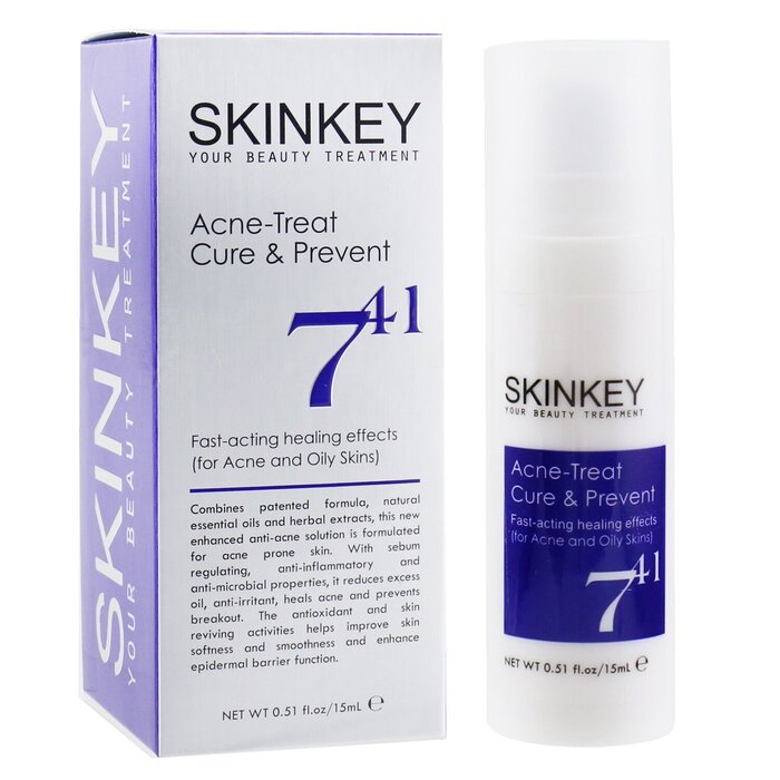Skinkey Acne Net Series Acne Treat Cure Prevent For Acne Oily Skins Fast Acting Healing Effects 15ml