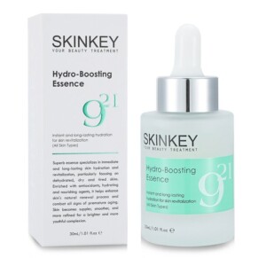 Skinkey Moisturizing Series Hydro Boosting Essence All Skin Types Instant Long Lasting Hydration For Skin Revitalization 30ml