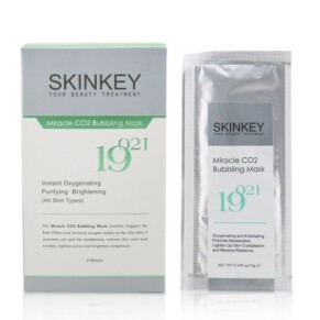 Skinkey Moisturizing Series Miracle Co2 Bubbling Mask All Skin Types Instant Oxygenating Purifying Brightening 5Pcs