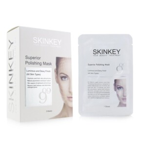 Skinkey Moisturizing Series Superior Polishing Mask All Skin Types Luminous Dewy Finish 5Pcs