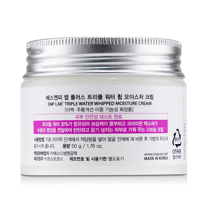 Kem Dưỡng Ẩm Ba Lớp SNP Triple Water Whipped Moisture Cream 50g giá rẻ