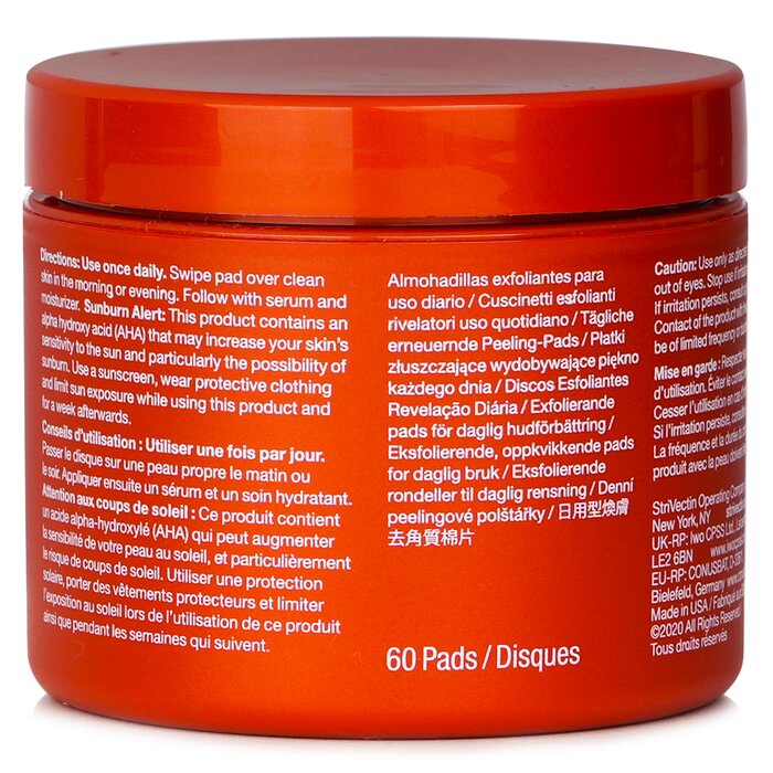Bông tẩy tế bào chết hàng ngày Strivectin Advanced Resurfacing 60 miếng giá rẻ