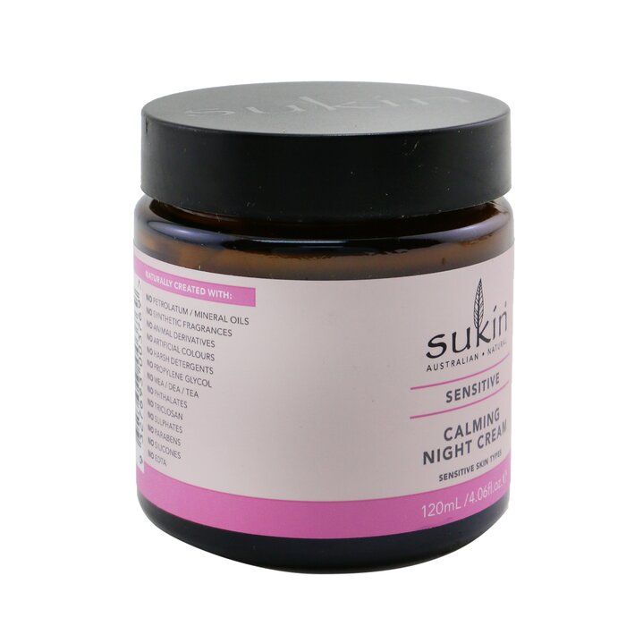 Sukin Sensitive Calming Night Cream Sensitive Skin Types 120ml