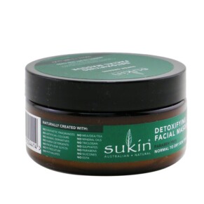 Sukin Super Greens Detoxifying Facial Masque Normal To Dry Skin Types 100ml