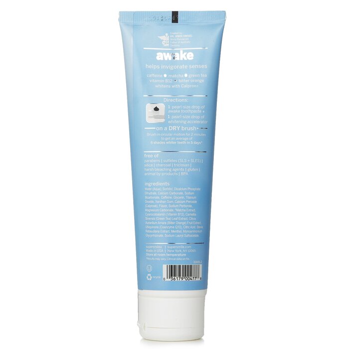 Kem đánh răng tẩy trắng Supersmile Awake có caffeine vị bạc hà 119g giá rẻ