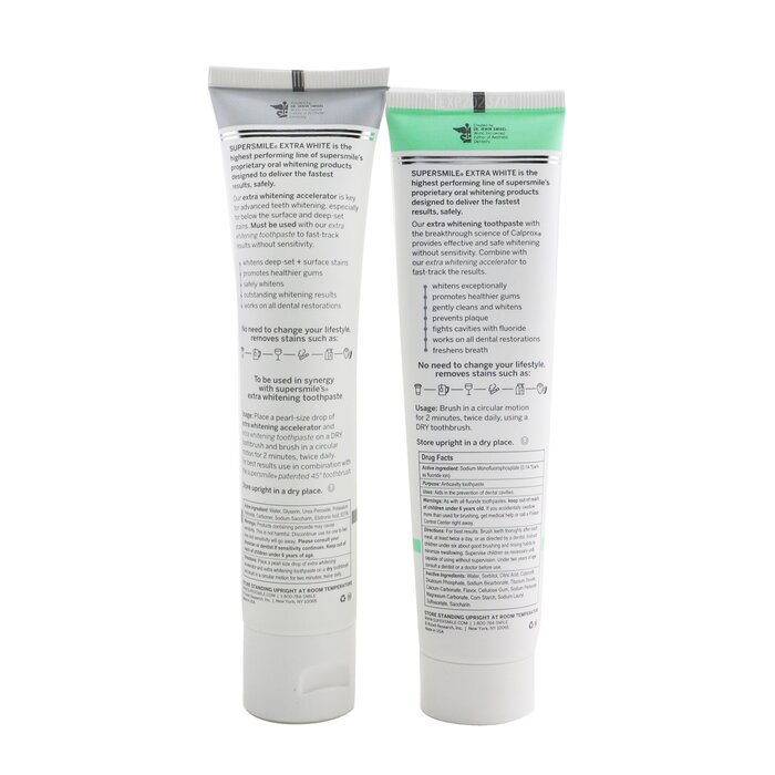 Hệ thống làm trắng răng chuyên nghiệp Supersmile Extra White Deluxe Travel Triple Mint Accelerator 70 8g giá rẻ