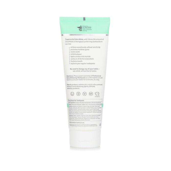 Kem đánh răng làm trắng chuyên nghiệp Supersmile Extra White Triple Mint 198.5g giá rẻ