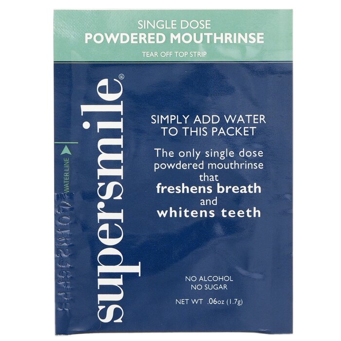 Supersmile Single Dose Powdered Mouthrinse No Alcohol Sugar 60x1 7g